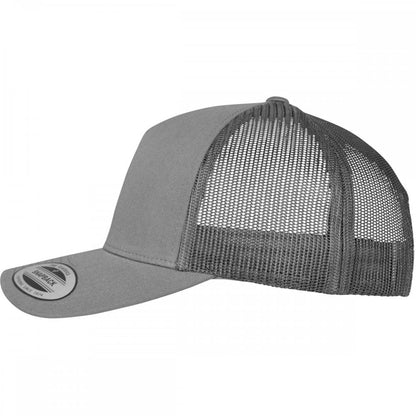 6506 5 Panel Retro Trucker Cap