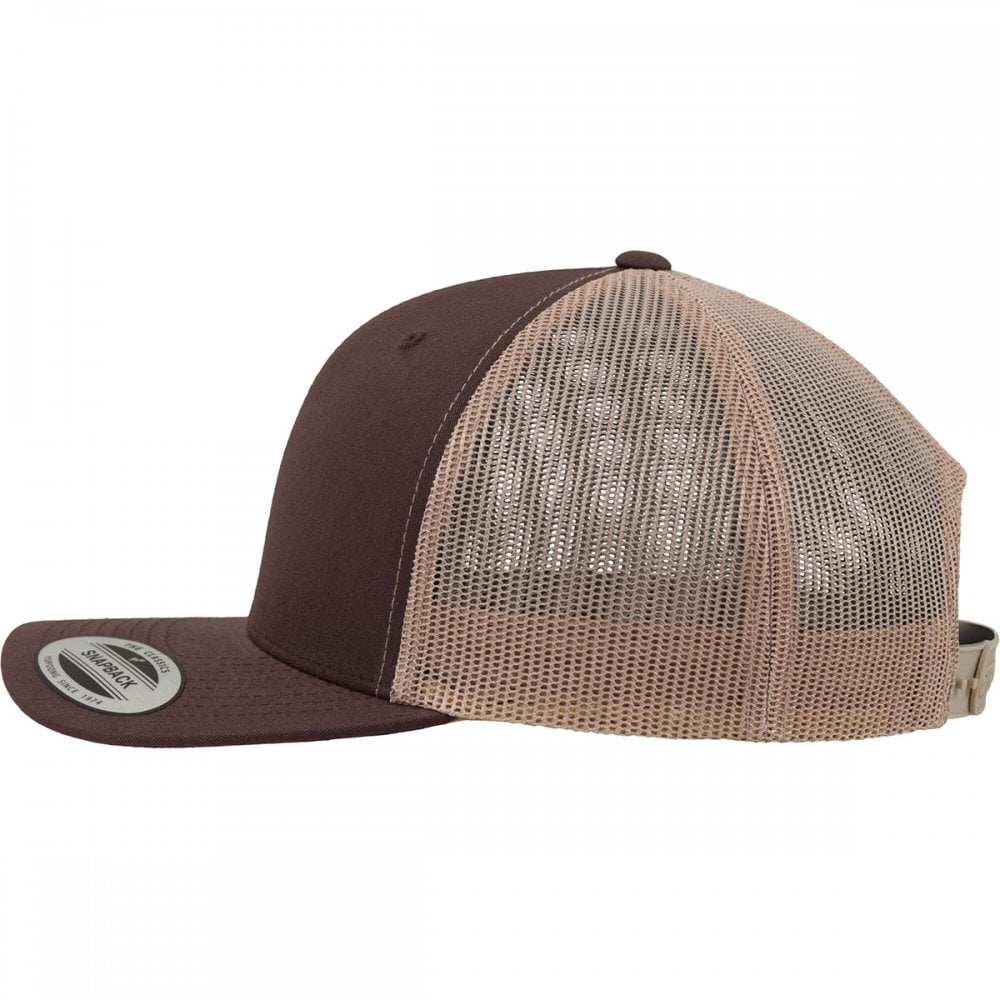 6606T Retro Trucker Two Tone Cap