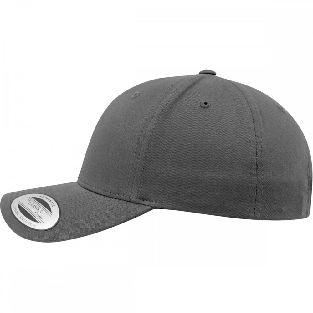 7706 Curved Classic Snapback Cap