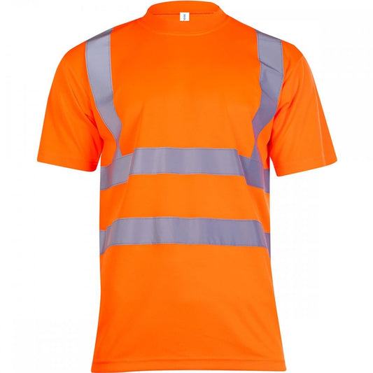 UC810 Hi Vis Short Sleeve T-Shirt Orange XL *One Size Only - Outlet Store*