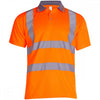 UC808 Hi Vis Short Sleeve Poloshirt Orange 3XL *One Size Only - Outlet Store*