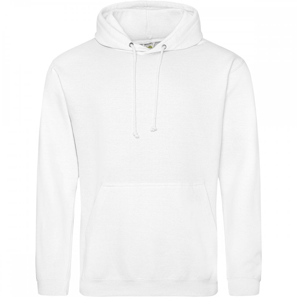 JH001 College Hoodie Arctic White M *One Size Only - Outlet Store*
