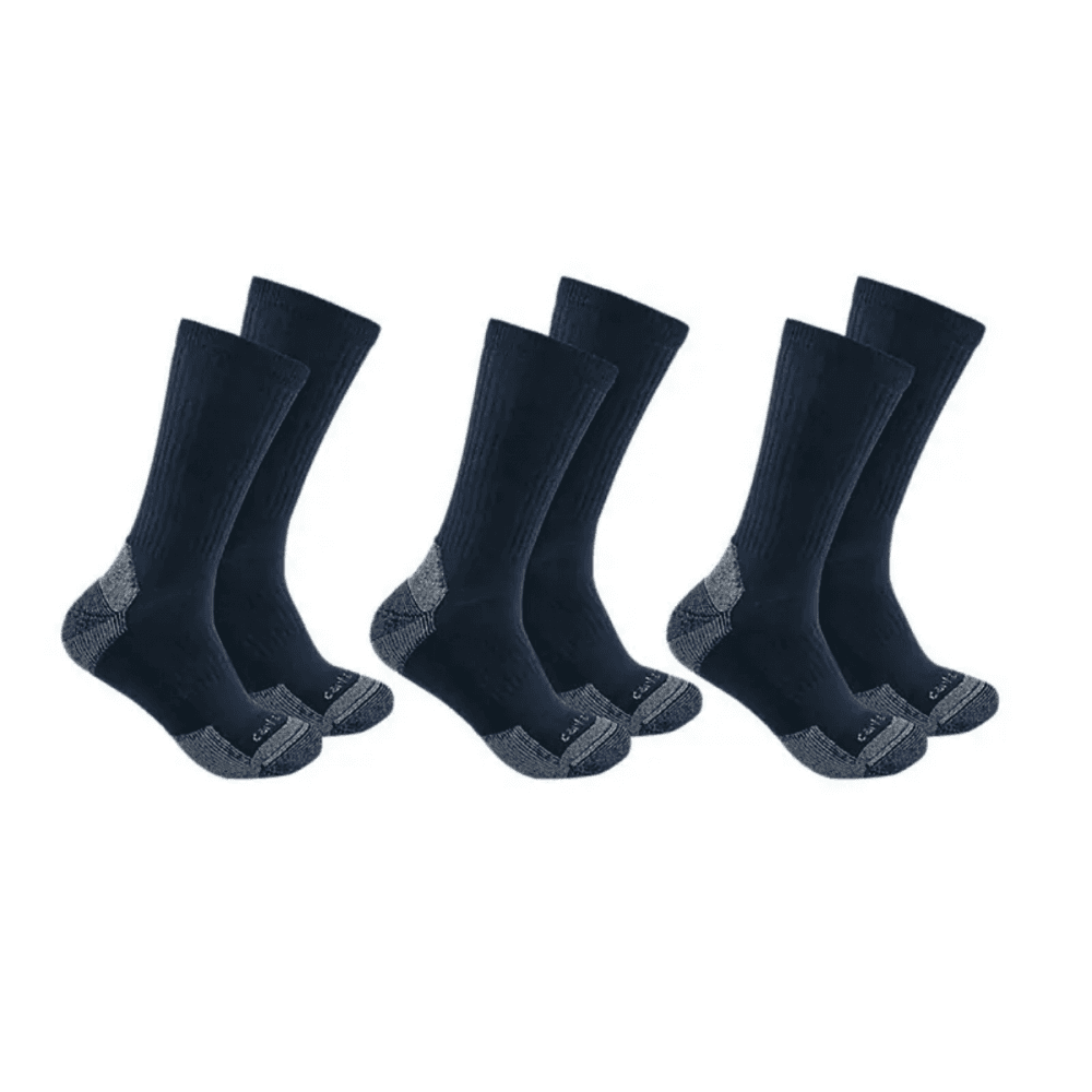 SC6203M Cotton Blend Crew Sock 3 Pack