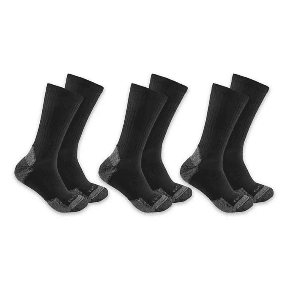 SC6203M Cotton Blend Crew Sock 3 Pack