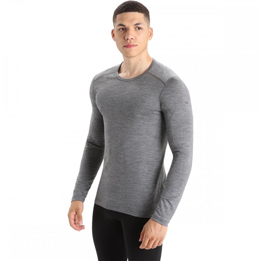 Mens Merino 200 Oasis Long Sleeve Crewe Thermal Top