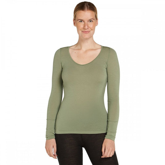 Womens Merino 150 Siren Long Sleeve Sweetheart T-shirt