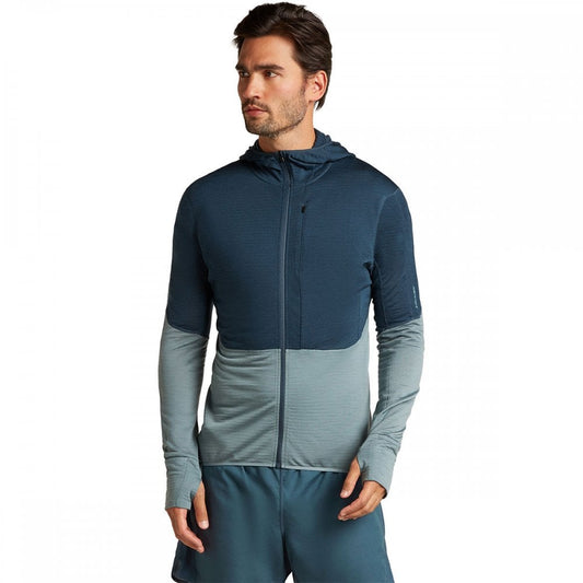 Mens Merino Blend 200 Realfleece™ Descender Long Sleeve Zip Hoodie