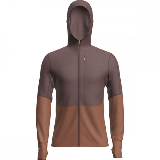 Mens Merino Blend 200 Realfleece™ Descender Long Sleeve Zip Hoodie