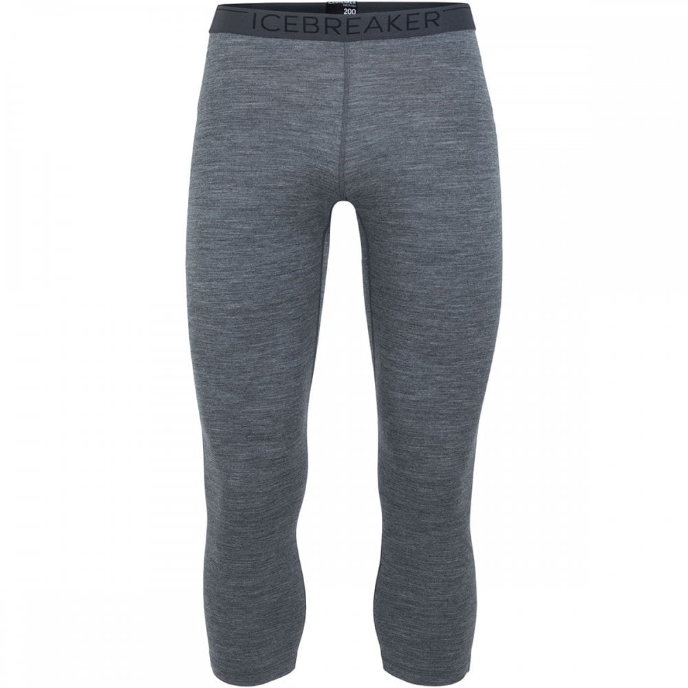 Mens Merino 200 Oasis 3/4 Thermal Leggings