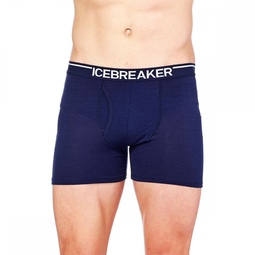 Mens Merino 150 Anatomica Boxers with Fly