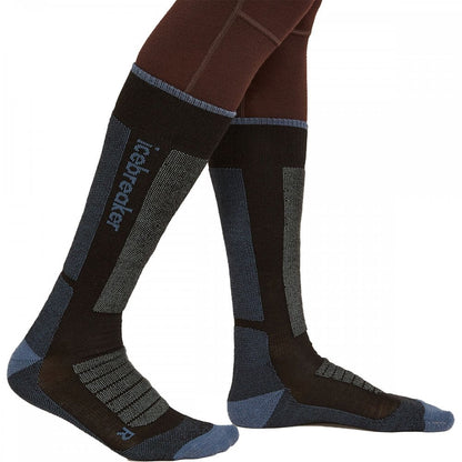 Womens Merino Ski+ Medium Over The Calf Socks