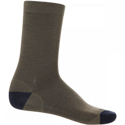 Mens Merino Lifestyle Fine Gauge Crew Socks