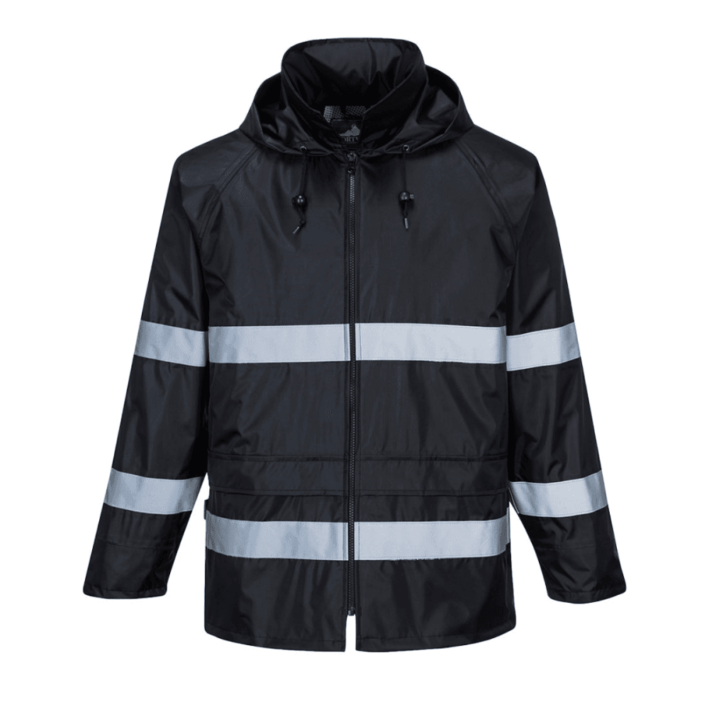 Iona Classic Rain Jacket Black XL *One Size Only - Outlet Store*