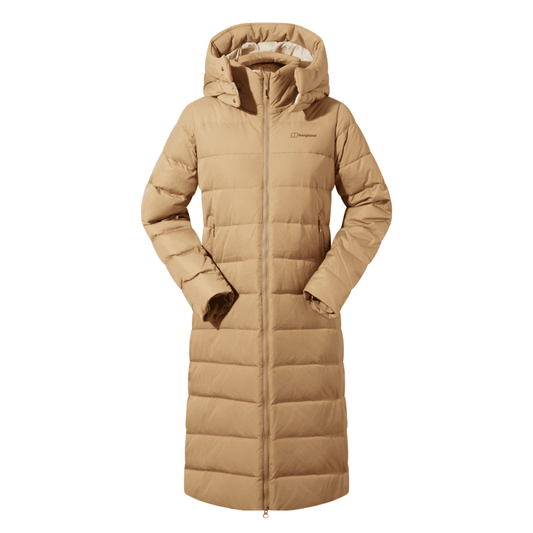 4-A001666 Womens Embo 4In1 Long Down Jacket