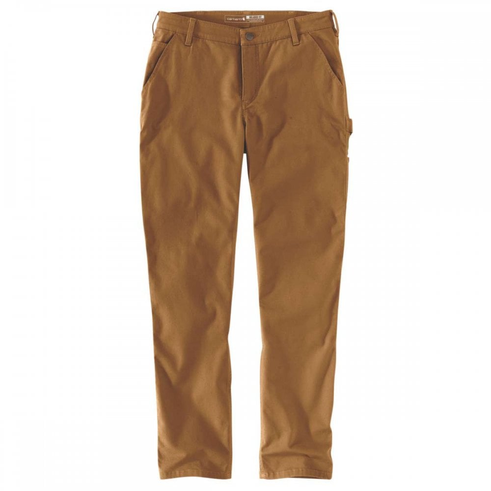 105113 Relaxed Fit Canvas Work Pant Carhartt Brown W10/REG *One Size Only - Outlet Store*