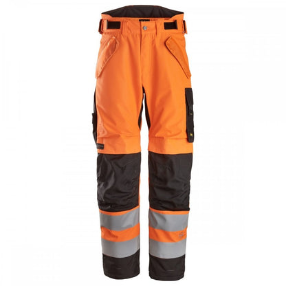 6630 Hi-Vis Class2 Waterproof Trouser - Recycled Insulation