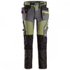 6940 FlexiWork Soft Shell Stretch Trousers+ Holster Pockets Khaki Green 32" 33" *One Size Only - Outlet Store*