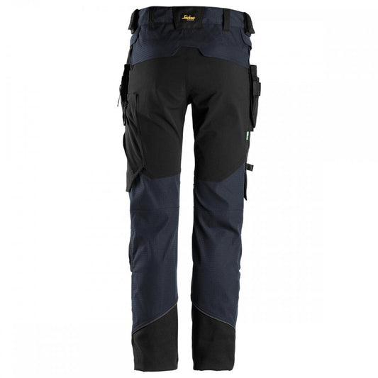 6972 4 Way STRETCH FlexiWork Work Trousers+ Kneepad & Detachable Holster Pockets