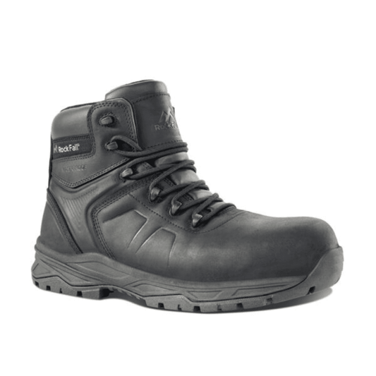 RF580 Calgary Black Waterproof Safety Boot