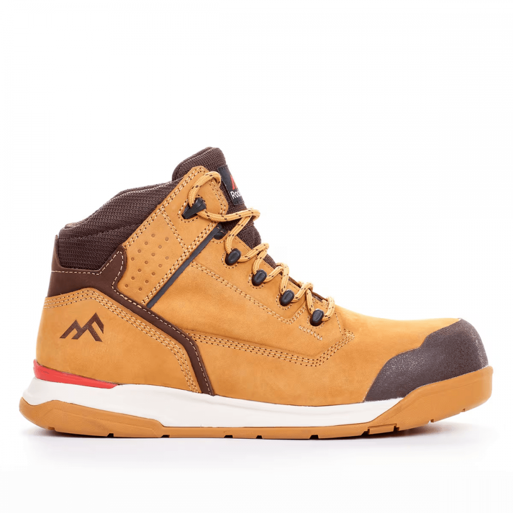 RF625 Maple Honey Waterproof Safety Boot UK10 - EU44 - US11 Honey *One Size Only - Outlet Store*