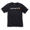 103361 Core Logo T-Shirt Short Sleeve Relaxed Loose Fit Carbon Heather XS *One Size Only - Outlet Store*