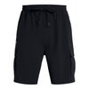 UA069 Vibe Cargo Shorts Black L *One Size Only - Outlet Store*
