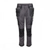Apache Sudbury Stretch Slim Fit Holster Pocket Trouser Grey/Black 29" 28" *One Size Only - Outlet Store*