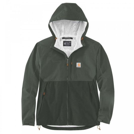 105751 Relaxed Fit Packable Jacket Forestry Green/Dark Forestry Green L *One Size Only - Outlet Store*