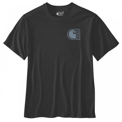 107048 Relaxed Fit Lightweight Short-Sleeve C Graphic T-Shirt