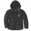 107082 Livingston Loose Fit Insulated Jacket Black M *One Size Only - Outlet Store*