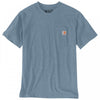 103296 Relaxed Fit Heavyweight Short-Sleeve K87 Pocket T-Shirt Thundercloud Heather L *One Size Only - Outlet Store*