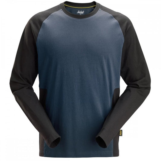 SN2450 Two-Coloured Long Sleeve T-Shirt