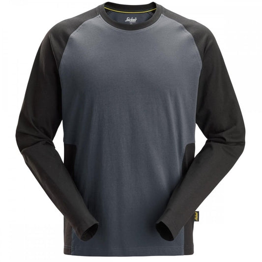 SN2450 Two-Coloured Long Sleeve T-Shirt