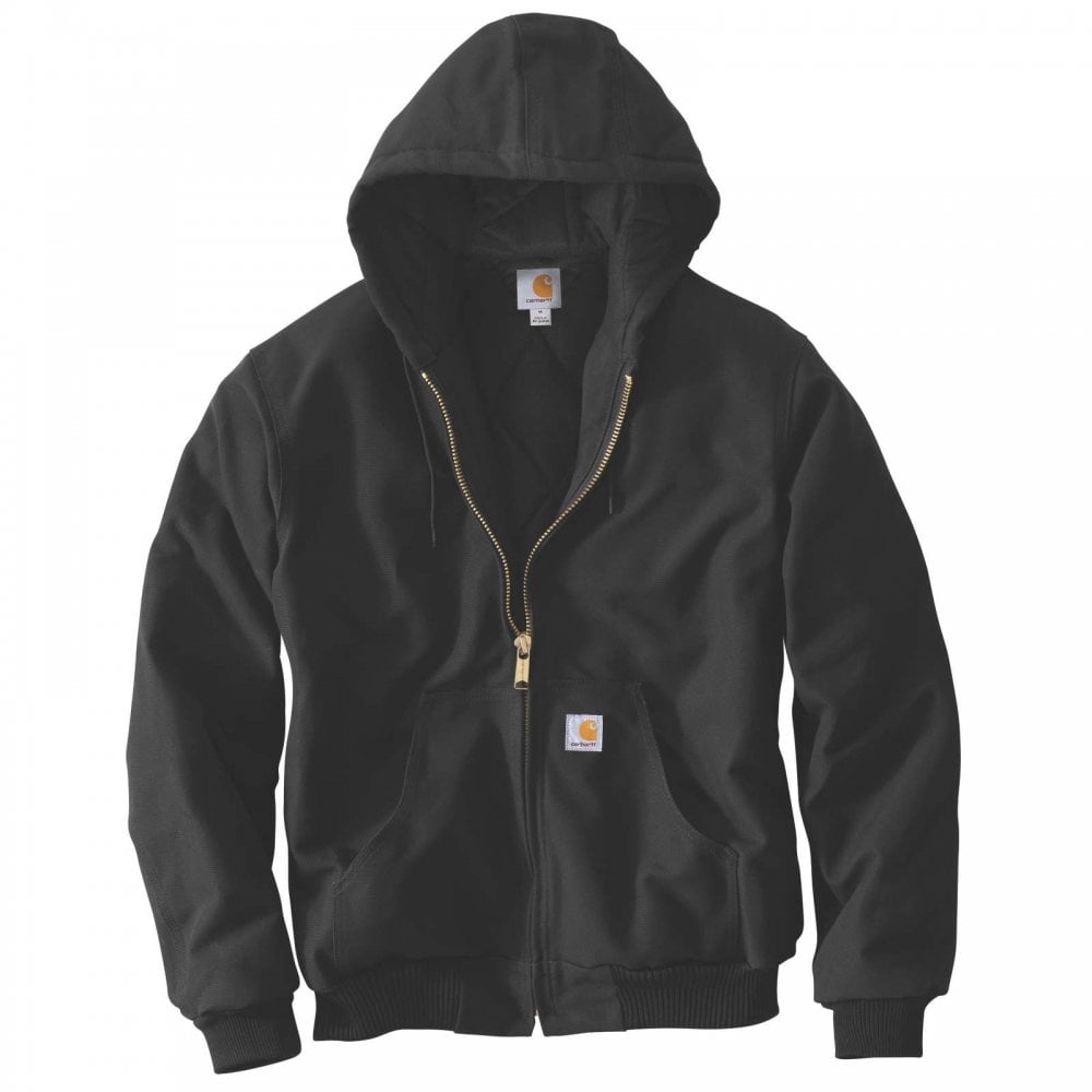 106673 Mens Icon J140 Firm Duck Active Wind Fighter Jacket Black XL *One Size Only - Outlet Store*