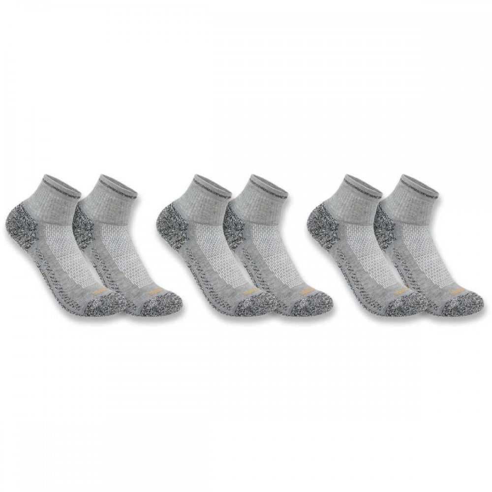 SQ5283M Force Midweight Quarter Sock 3 Pack