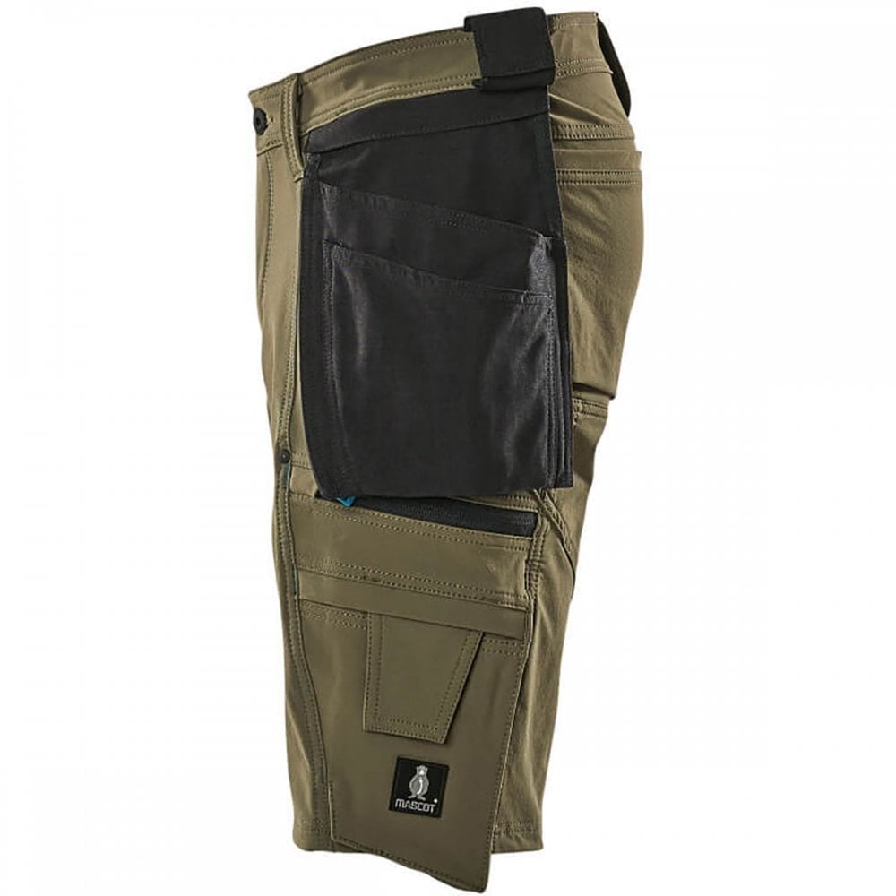 17149 Advanced Shorts with holster pockets Moss Green Waist: 31.5" *One Size Only - Outlet Store*