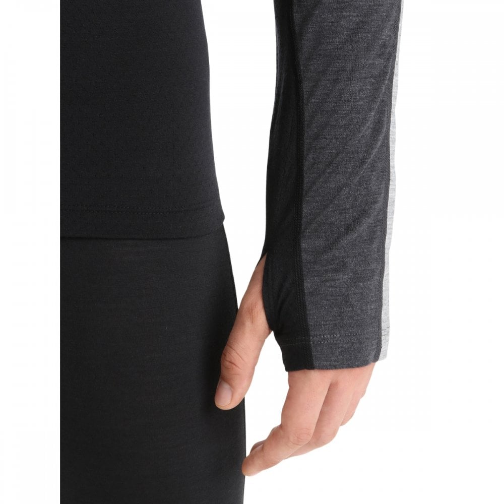 Mens 125 ZoneKnit™ Long Sleeve Crewe Thermal Top