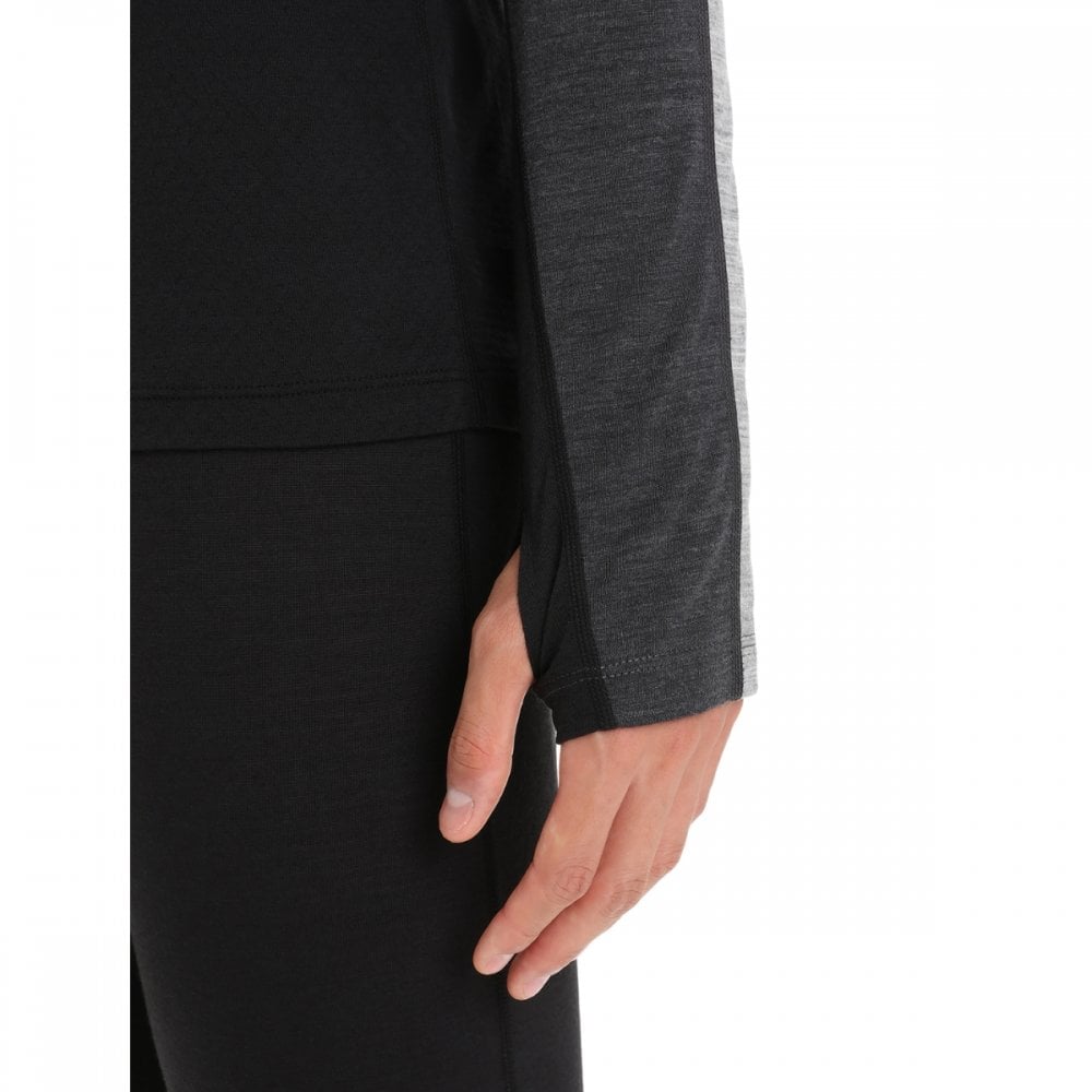 Mens 125 ZoneKnit™ Long Sleeve Crewe Thermal Top