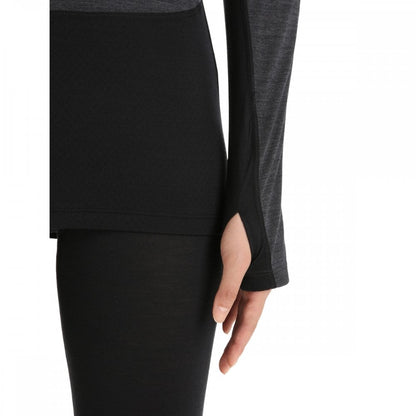 Womens 125 ZoneKnit™ Long Sleeve Crewe Thermal Top