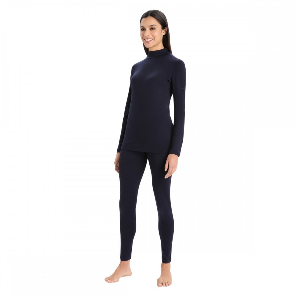 Womens Merino 260 Tech Long Sleeve Turtleneck Thermal Top