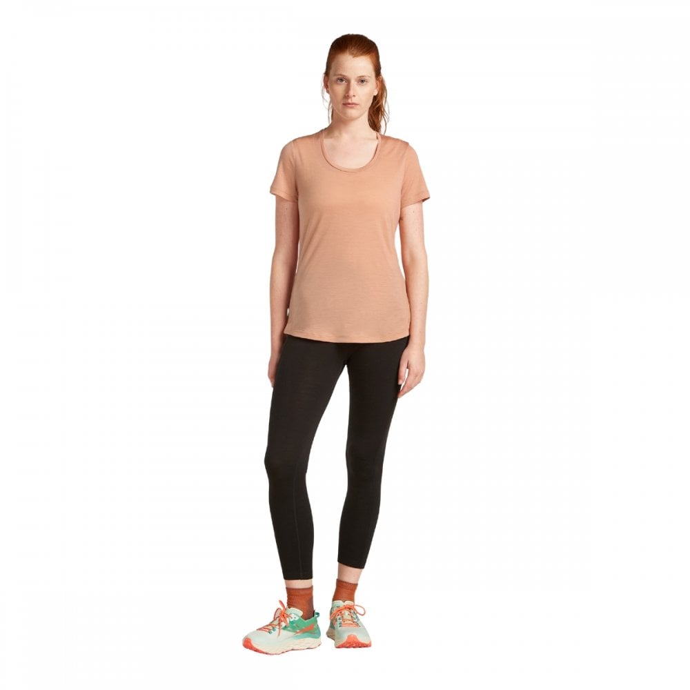 Womens Merino Blend 125 Cool-Lite™ Sphere Short Sleeve Scoop T-Shirt