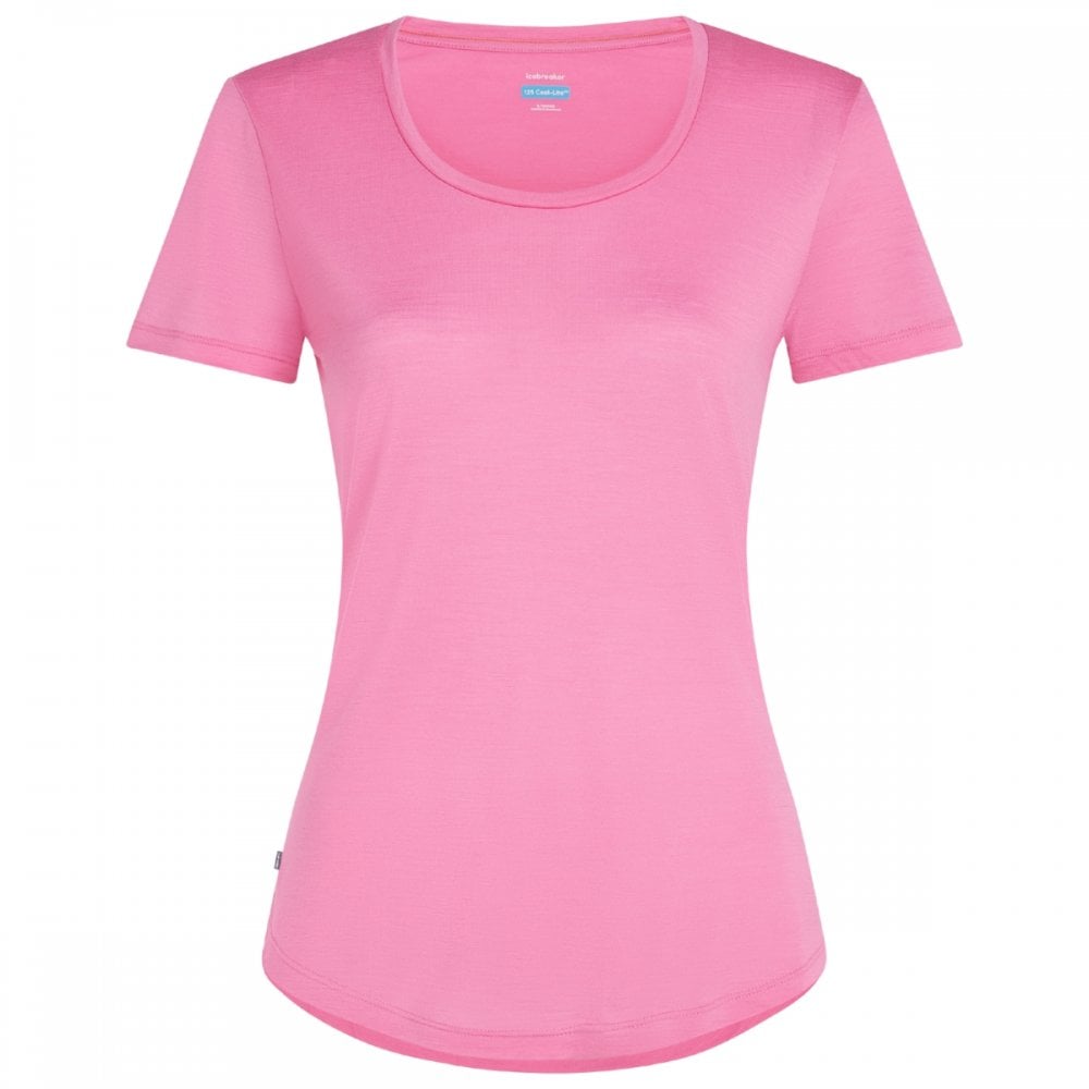 Womens Merino Blend 125 Cool-Lite™ Sphere Short Sleeve Scoop T-Shirt