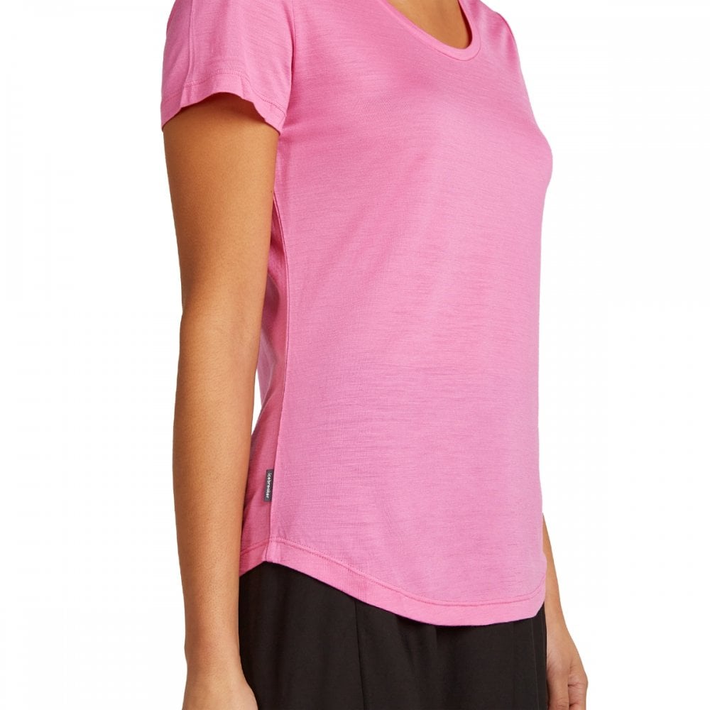 Womens Merino Blend 125 Cool-Lite™ Sphere Short Sleeve Scoop T-Shirt