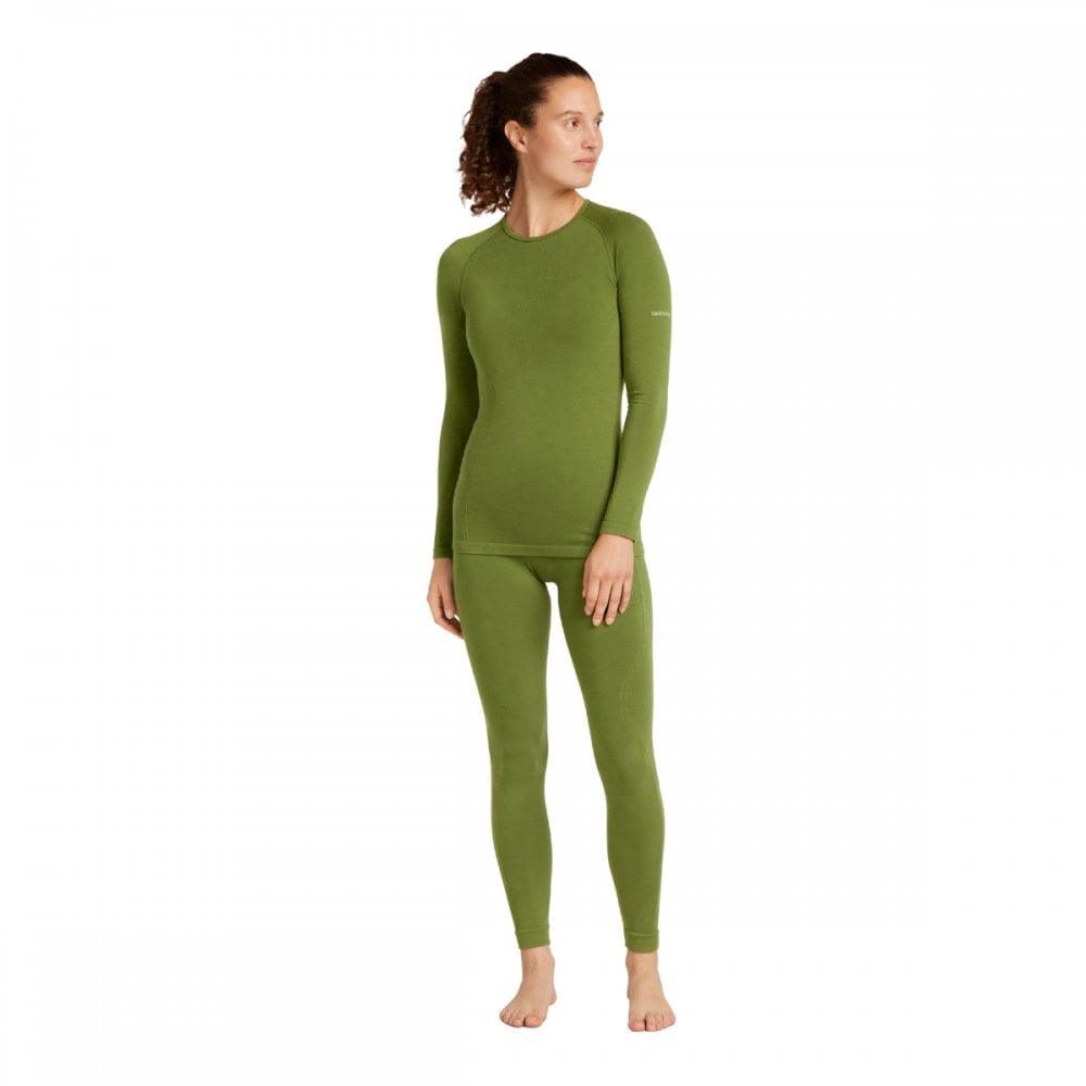 Womens Merino Blend 260 ZoneKnit™ Seamless Long Sleeve Crewe Thermal Top