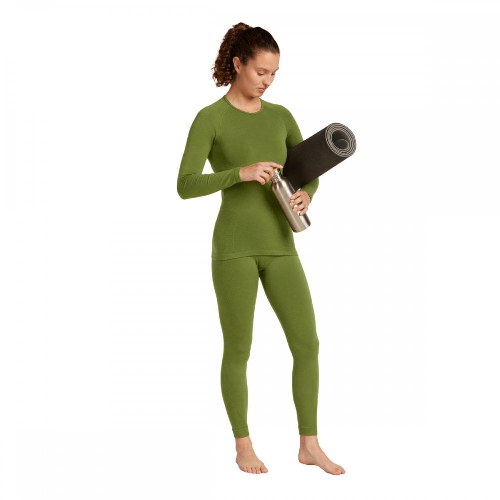 Womens Merino Blend 260 ZoneKnit™ Seamless Long Sleeve Crewe Thermal Top