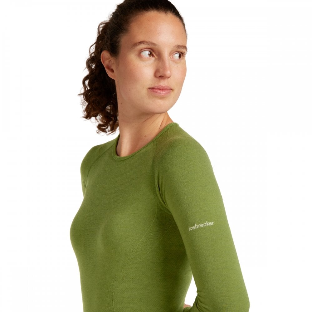 Womens Merino Blend 260 ZoneKnit™ Seamless Long Sleeve Crewe Thermal Top