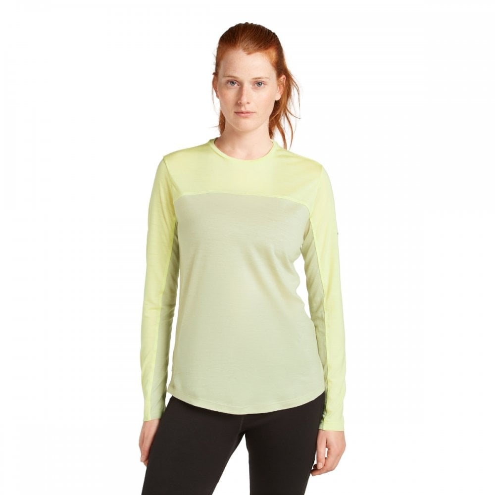 Womens Merino Blend 125 Cool-Lite™ Sphere Long Sleeve T-Shirt Colour Block