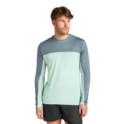 Mens Merino Blend 125 Cool-Lite™ Sphere Long Sleeve T-Shirt Colour Block