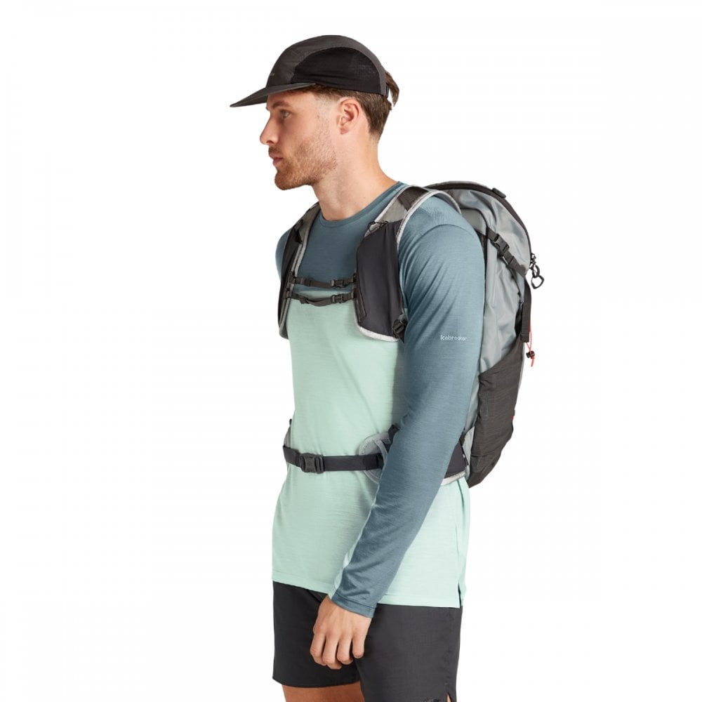 Mens Merino Blend 125 Cool-Lite™ Sphere Long Sleeve T-Shirt Colour Block