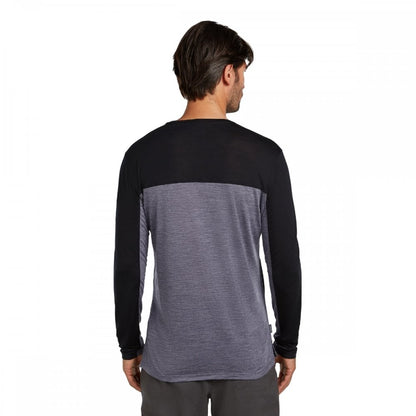 Mens Merino Blend 125 Cool-Lite™ Sphere Long Sleeve T-Shirt Colour Block